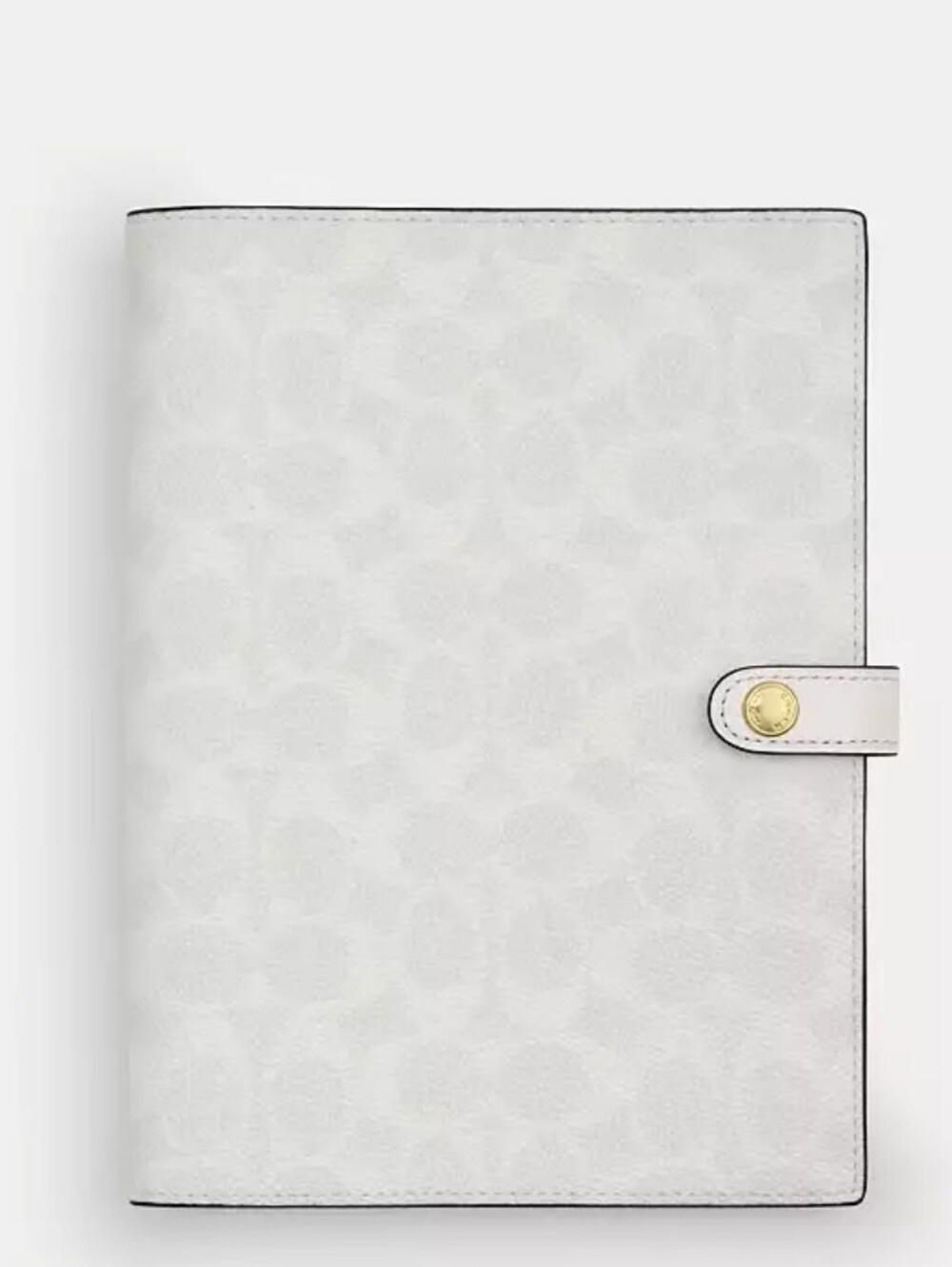 Coach Signature Logo Summer White Notebook